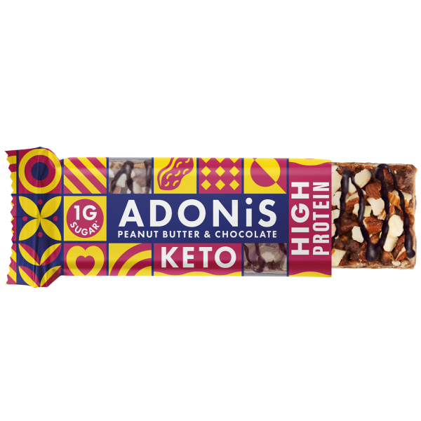Adonis Keto High Protein Peanut Butter & Cocoa 45g