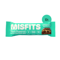 Misfits 12x Chocolate Hazelnut Protein Bar 45g