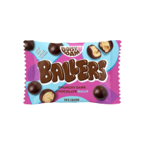 Doisy & Dam Crunchy Dark Chocolate Ballers 25g