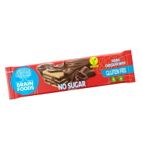 Brain Foods Doppel Schokoladen-Waffel 40g