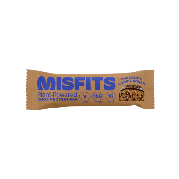 Misfits Chocolate Cookie Dough Protein Bar 45g