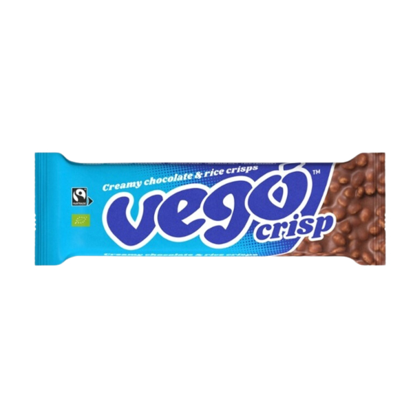 Vego Crisp - Creamy chocolate & rice crisps Bio 40g
