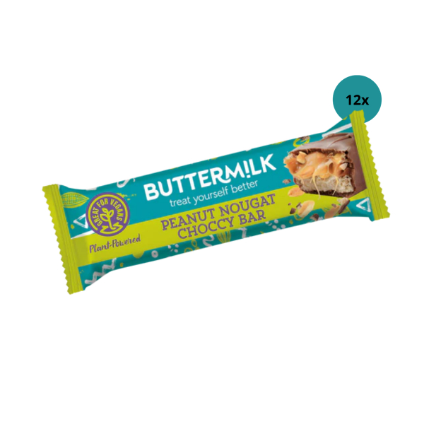 Buttermilk 12x Peanut Nougat 50g