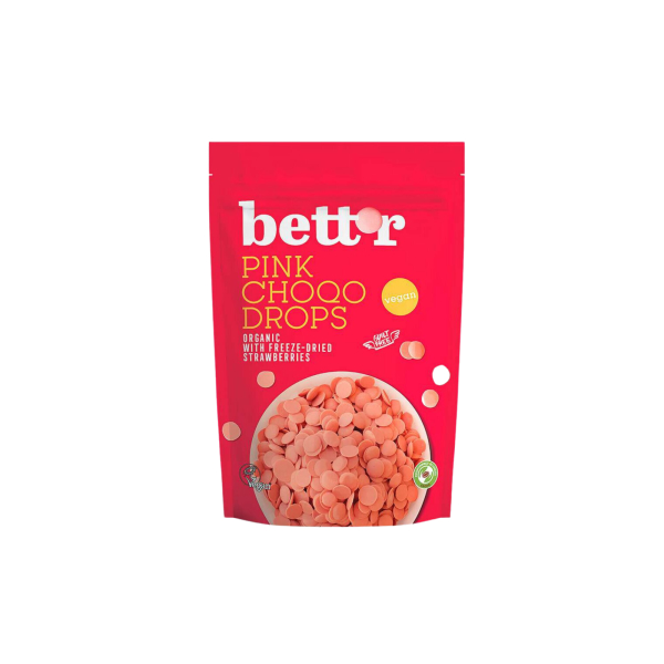 Bettr Bio Pink choco drops 200g