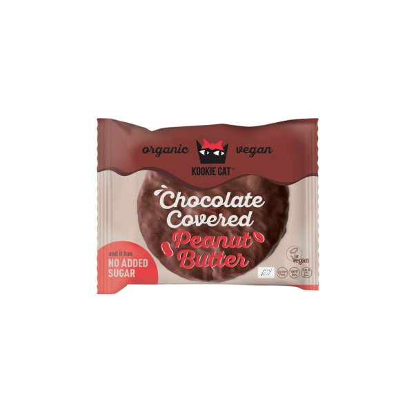 Kookie Cat Schokoladen Peanut Butter Keks Bio 50g