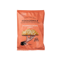 FOOD2SMILE vegane Popped Chips Classic 75g - MHD 25.01.24