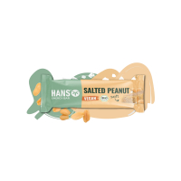 Hans Brainfood Bio Energieriegel Salted Peanut 35g