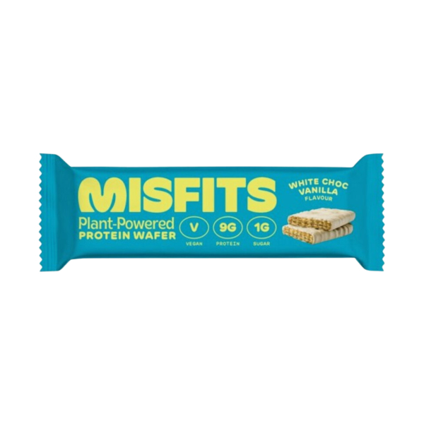 Misfits Protein Wafer White Choc Vanilla 37g