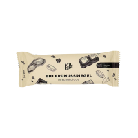 KoRo Veganer Bio Erdnussriegel mit Schokolade 50 g
